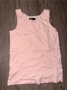 GAP Soft Pink Scoop Neck Tank Top